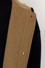 MONICA HOODED FINE WOOL COAT