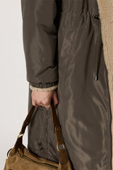 MAYLINE REVERSIBLE FAUX FUR PARKA