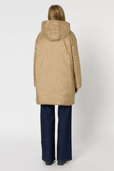 MATHILDE REVERSIBLE HOODED DOWN JACKET