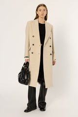 MOIRA MID-LENGTH DOUBLE BREASTED COAT