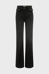 ANNA BLACK FLARED JEANS