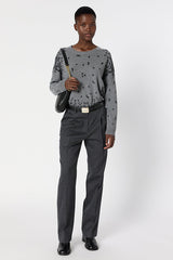 CELINA FLARED SUIT TROUSERS