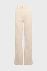 CHANTAL NATUREL CORDUROY FLARED TROUSERS