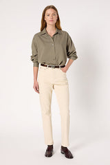 CARMEN NATUREL BEIGE STRAIGHT JEANS