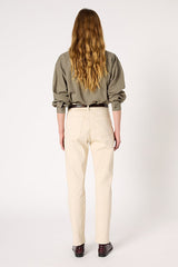 CARMEN NATUREL BEIGE STRAIGHT JEANS