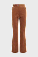 CHARLIE CARAMEL TWILL VELVET TROUSERS