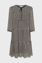 LIRA GRAPHIC POLKA DOTS SHORT DRESS