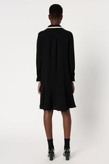 LIVIA SHIRT COLLAR BICOLOR DRESS