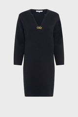 LILIA STRAIGHT MILANO KNIT DRESS