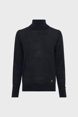 EUGENIE FINE WOOL TURTLENECK SWEATER