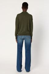 EMELINE FINE WOOL POLO SHIRT