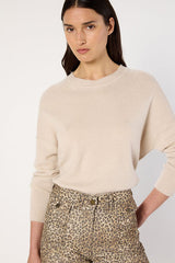 EMA LOOSE ASYMMETRICAL CASHMERE SWEATER