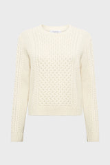 EDENIE FANCY STITCH SWEATER