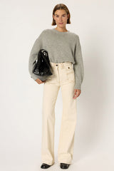 ELYNE OVERSIZED WOOL LUREX SWEATER