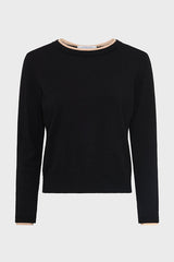 ELEA TWO-TONE DETAIL SWEATER