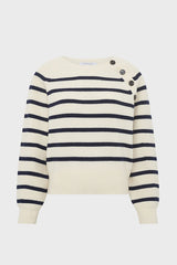 EDITH ECRU SAILOR WOOL SWEATER