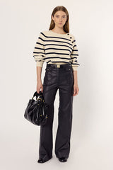 EDITH ECRU SAILOR WOOL SWEATER