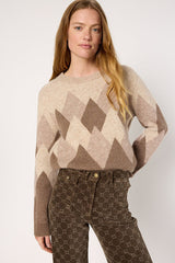 EVELYNE DIAMOND SWEATER