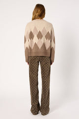 EVELYNE DIAMOND SWEATER