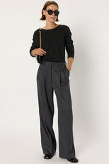 EUGENIA RHINESTONE WOOL SWEATER