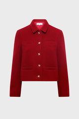 NORINE VIRGIN WOOL SHORT JACKET