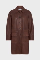 MADYSON LONG LEATHER JACKET
