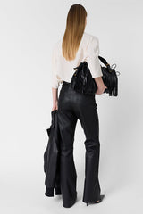 CIRAE BEIGE OVERSIZED FLOWING SHIRT