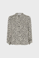 CEONIE TWO TONE PRINTED FLUID SHIRT