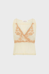CELISA EMBROIDERY CROP TOP