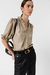 CEVA GOLDEN RUFFLES SHIRT