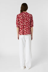 CEVA FLORAL RUFFLES SHIRT