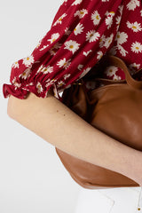 CEVA FLORAL RUFFLES SHIRT
