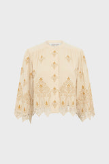 CLIANA BRODERIE ANGLAISE SHIRT