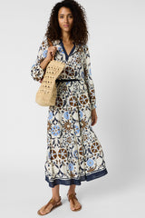 JONIA FOLIAGE PRINT MAXI SKIRT