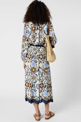 JONIA FOLIAGE PRINT MAXI SKIRT