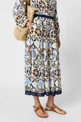 JONIA FOLIAGE PRINT MAXI SKIRT