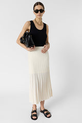 JOCELYNA LONG KNITTED SKIRT