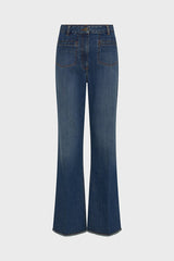 AMANDIE RAW BOOTCUT JEANS