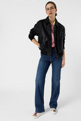 AVENIE WIDE RAW JEANS