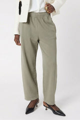 AMIRIA KHAKI GREEN COTTON JOGGING TROUSERS