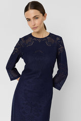 RIYANE INK LONG LACE DRESS
