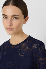 RIYANE INK LONG LACE DRESS