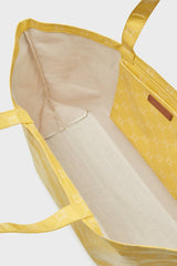 LOLITA LEMON VANILLA MONOGRAMMED CANVAS BAG
