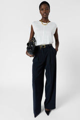 MICHELE LINEN TANK TOP