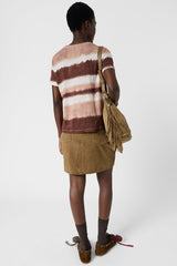 MABINTY ROPE LINEN TIE DIE T SHIRT