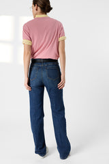 MELLY PINK COTTON INSCRIPTION T SHIRT