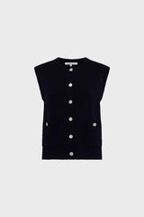 LOUVE COTTON VEST