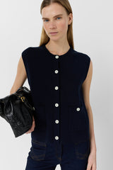 LOUVE COTTON VEST