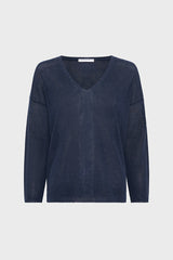 LAYLA V NECK KNIT SWEATER