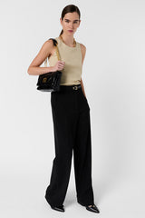 LUANA GOLD MICROFIBER TOP